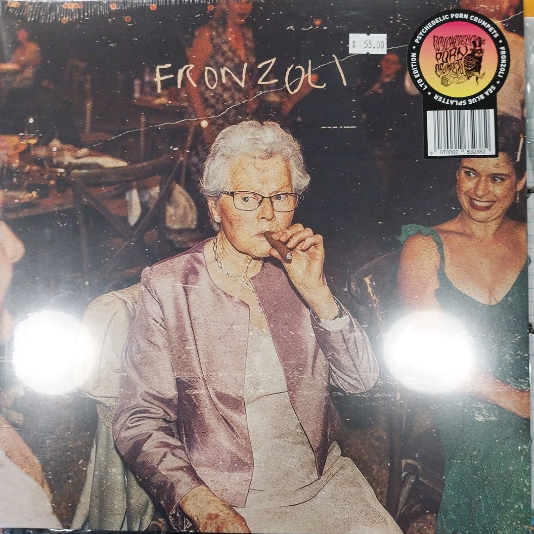 PSYCHDELIC PORN CRUMPETS - FRONZOLI (SEA BLUE SPLATTER COLOURED) VINYL