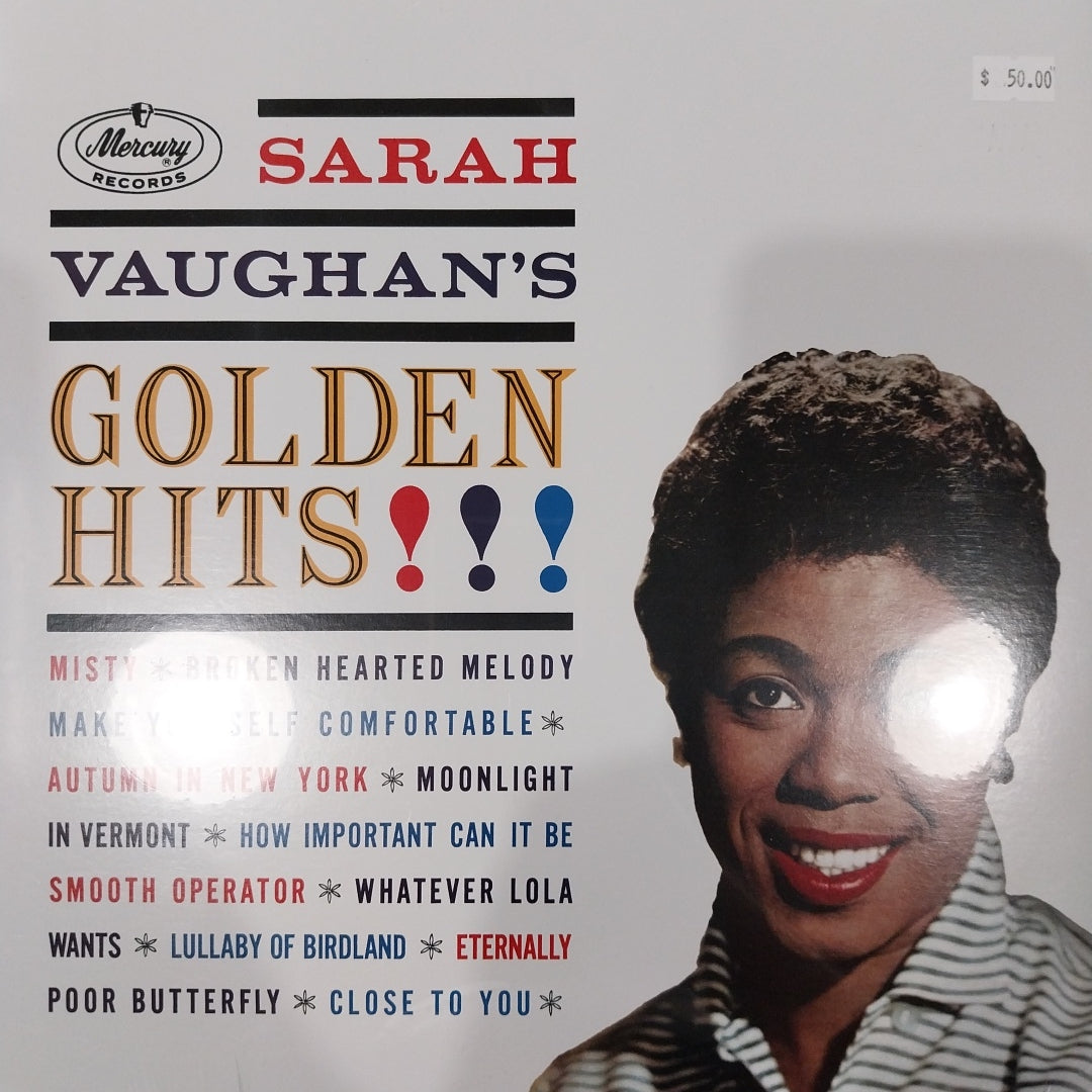 SARAH VAUGHAN - GOLDEN HITS VINYL