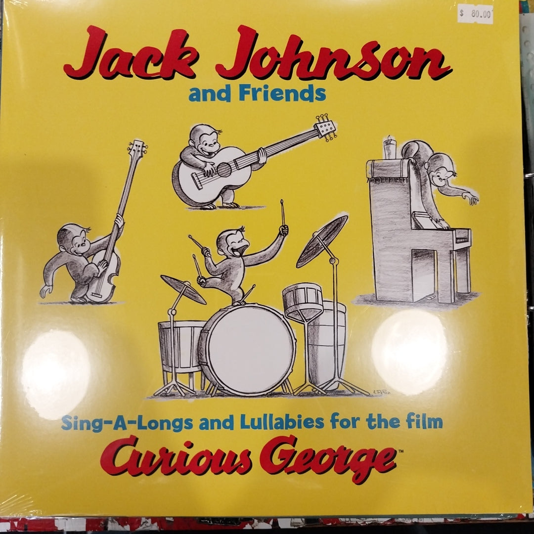 JACK JOHNSON - SING-A-LONGS AND LULLABIES FOR THE FILM CURIOUS GEORGE VINYL