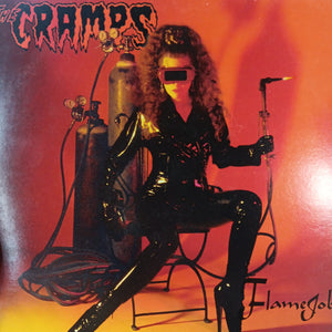 CRAMPS - FLAMEJOB (USED VINYL 1994 UK EX+/EX+)