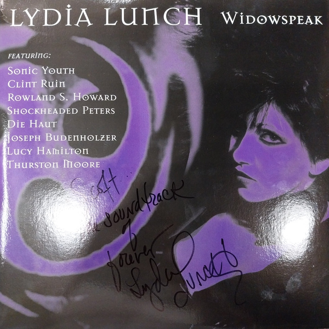 LYDIA LUNCH - WIDOWSPEAK (USED VINYL 1998 ITALY 2LP M- EX+)