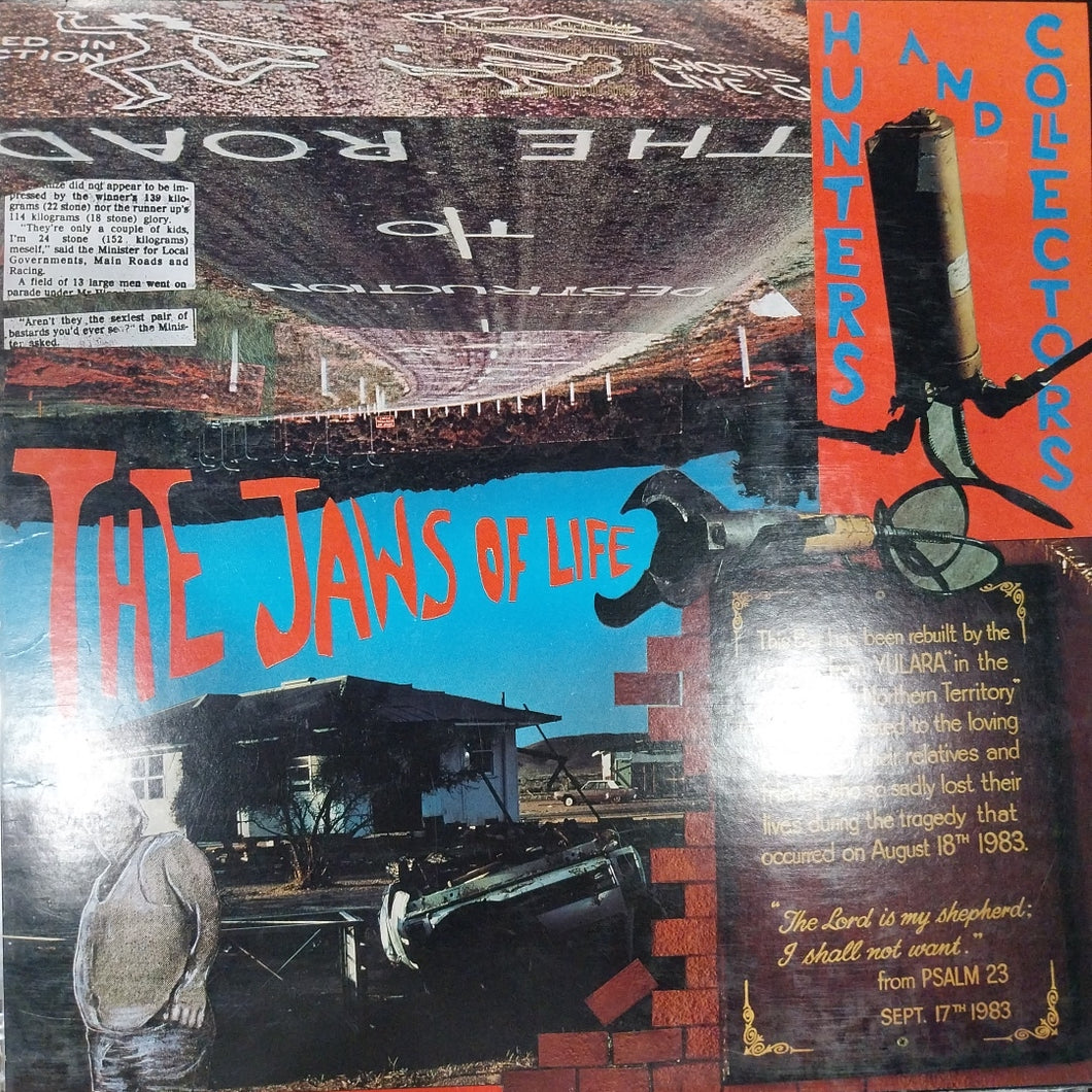 HUNTERS AND COLLECTORS - THE JAWS OF LIFE (USED VINYL 1984 U.S. M- EX+)