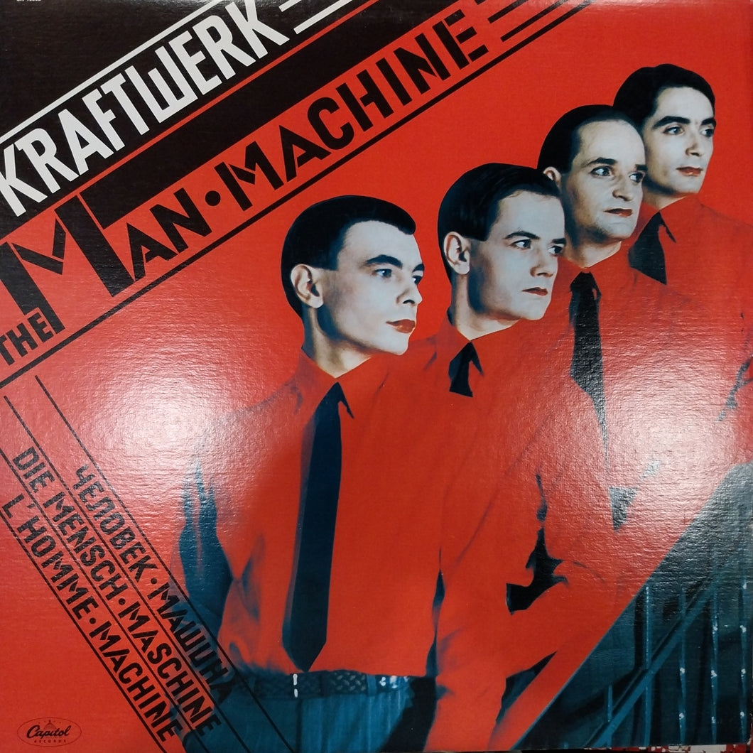 KRAFTWERK - MAN MACHINE (USED VINYL 1993 U.S. M- M-)