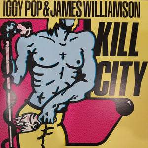 IGGY POP - KILL CITY (USED VINYL 2010 U.S. M- M-)