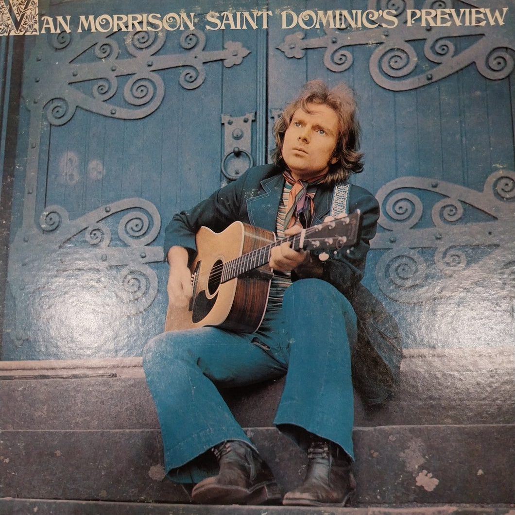 VAN MORRISSON - SAINT DOMINICS PREVIEW (USED VINYL 1972 U.S. FIRST PRESSING M- EX-)
