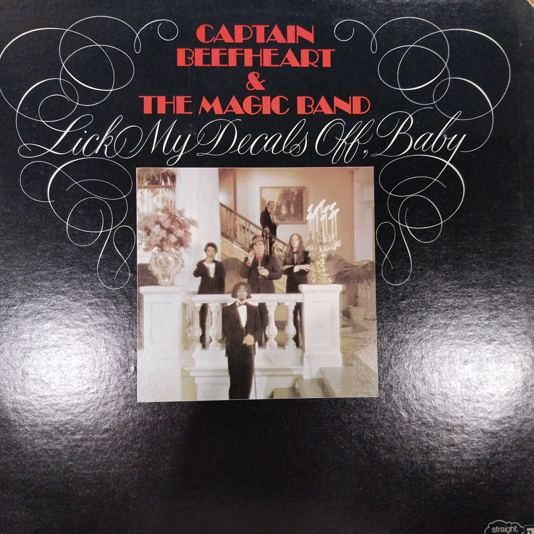 CAPTAIN BEEFHEART - LICK MY DECALS OFF BABY (USED VINYL 1970 U.S. FIRST PRESSING EX+ EX-)