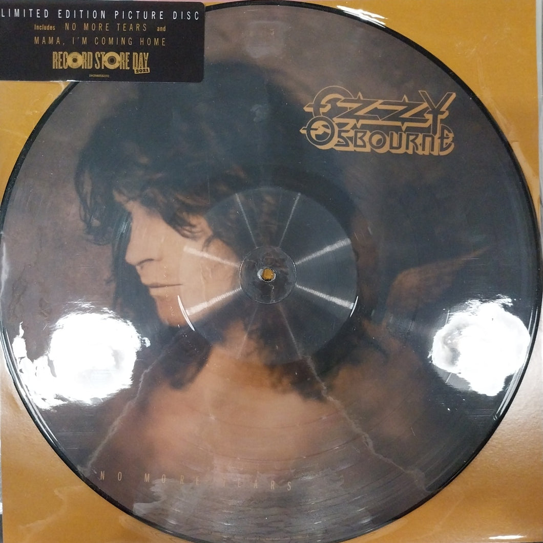 OZZY OZBOURNE - NO MORE TEARS/MAMA IM COMING HOME (USED VINYL 2021 RSD PIC DISC M-)