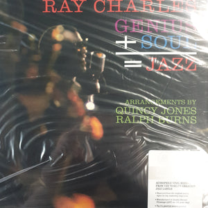 RAY CHARLES - GENIUS + SOUL = JAZZ (ACOUSTIC SOUNDS PRESSING) VINYL