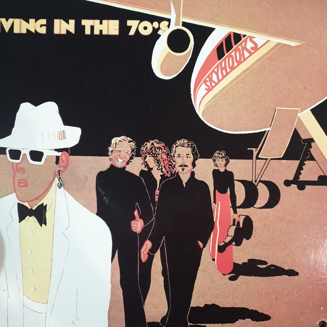 SKYHOOKS - LIVING IN THE 70'S (USED VINYL 1977 US M-/EX+)