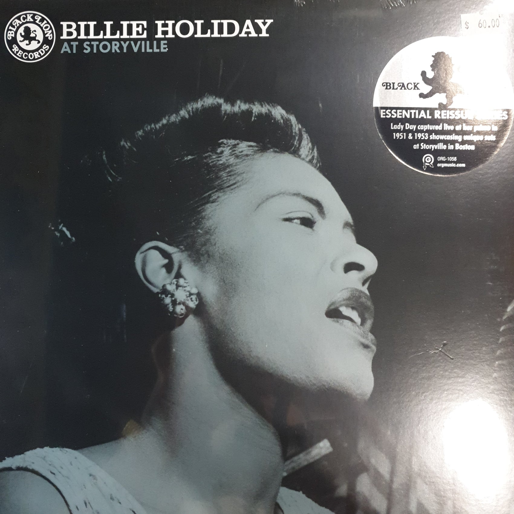 BILLIE HOLIDAY - AT STORYVILLE VINYL