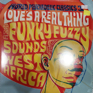 VARIOUS - WORLD PSYCHEDELIC CLASSICS 3: LOVES A REAL THING, THE FUNKY SOUNDS OF WEST AFRICA VINYL