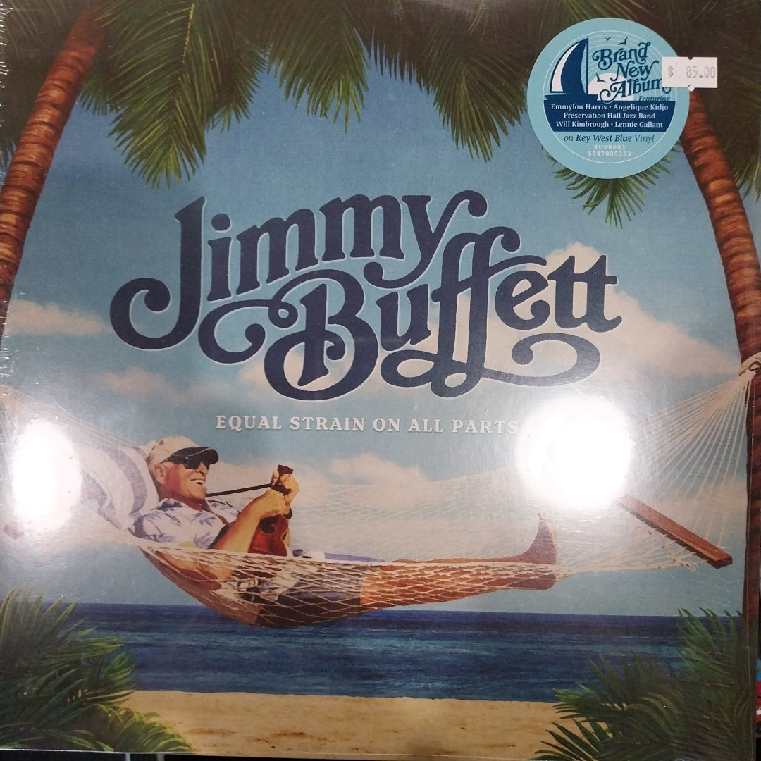 JIMMY BUFFETT - EQUAL STRAIN ON ALL PARTS (BLUE COLOURED) VINYL