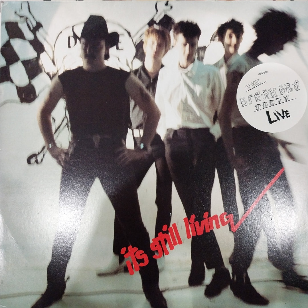BIRTHDAY PARTY - ITS STILL LIVING LIVE (USED VINYL 1985 AUS M-/M-)