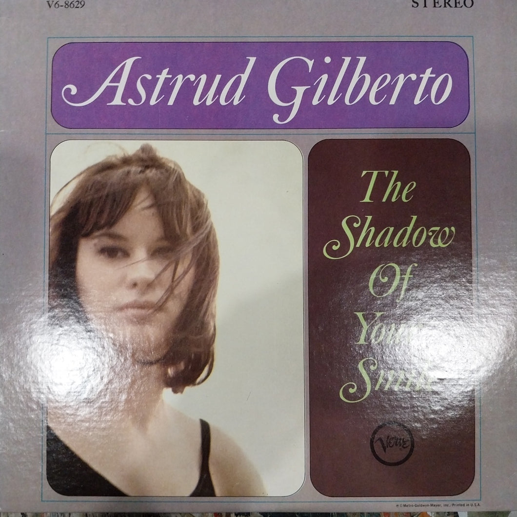 ASTRUD GILBERTO - THE SHADOW OF YOUR SMILE (USED VINYL 1965 U.S. M- EX+)