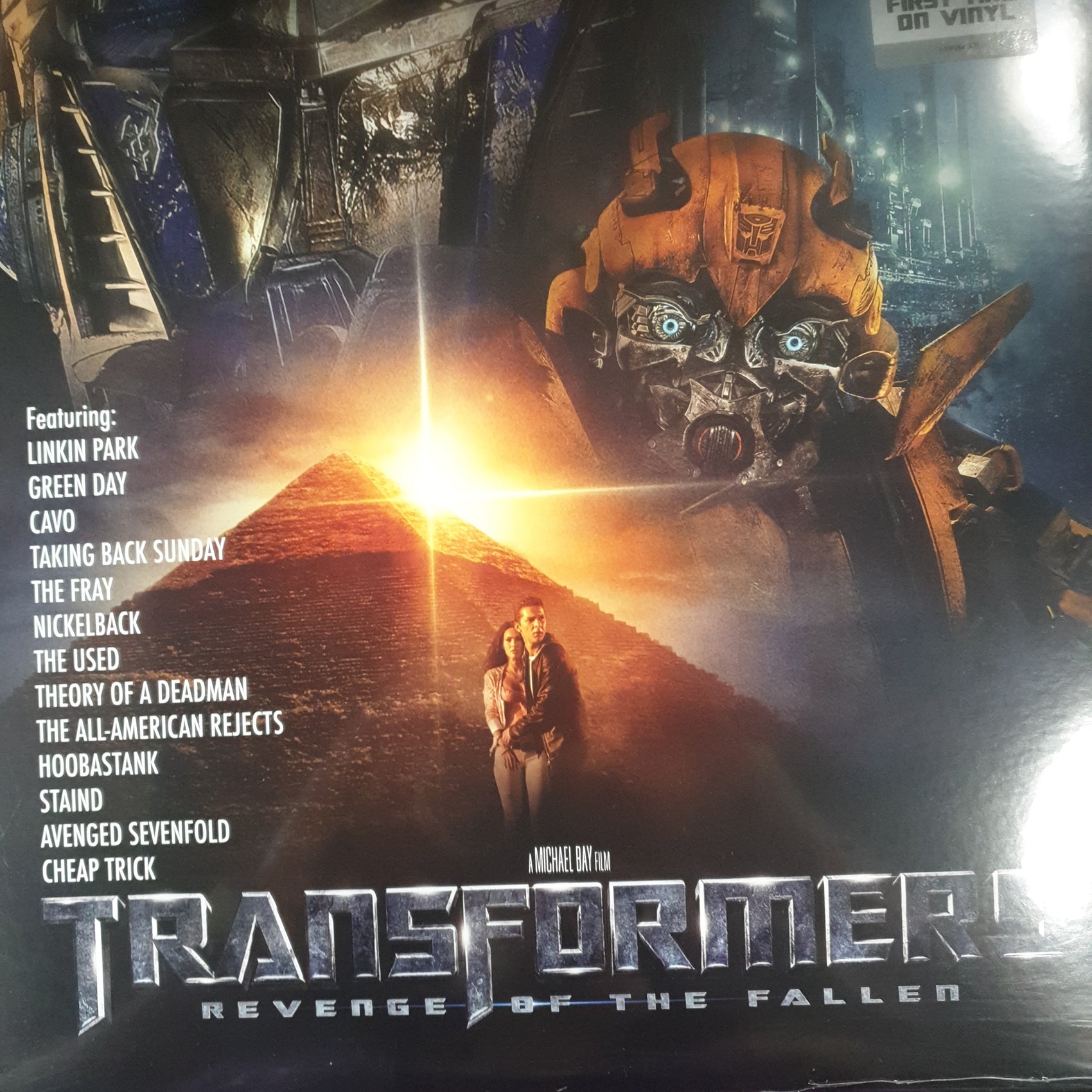 VARIOUS ARTISTS - TRANSFORMERS: REVENGE OF THE FALLEN (2LP) THE MOVIE VINYL