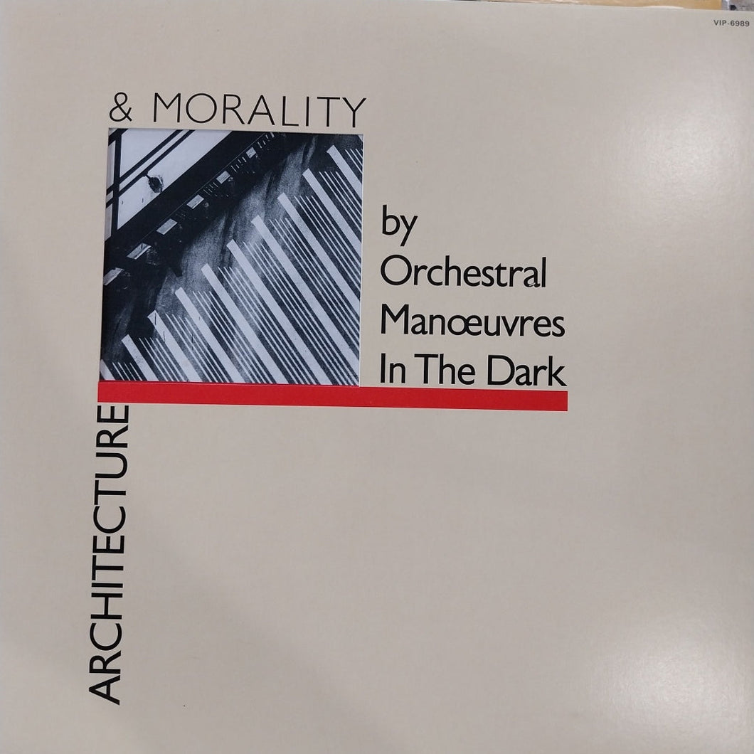 ORCHESTRAL MANOEUVERS IN THE DARK - ARCHITECTURE AND MORALITY (USED VINYL 1982 JAPAN M- EX)