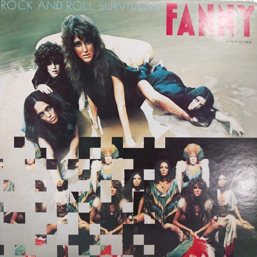 FANNY - ROCK AND ROLL SURVIVORS (USED VINYL 1975 JAPAN EX+ EX-)