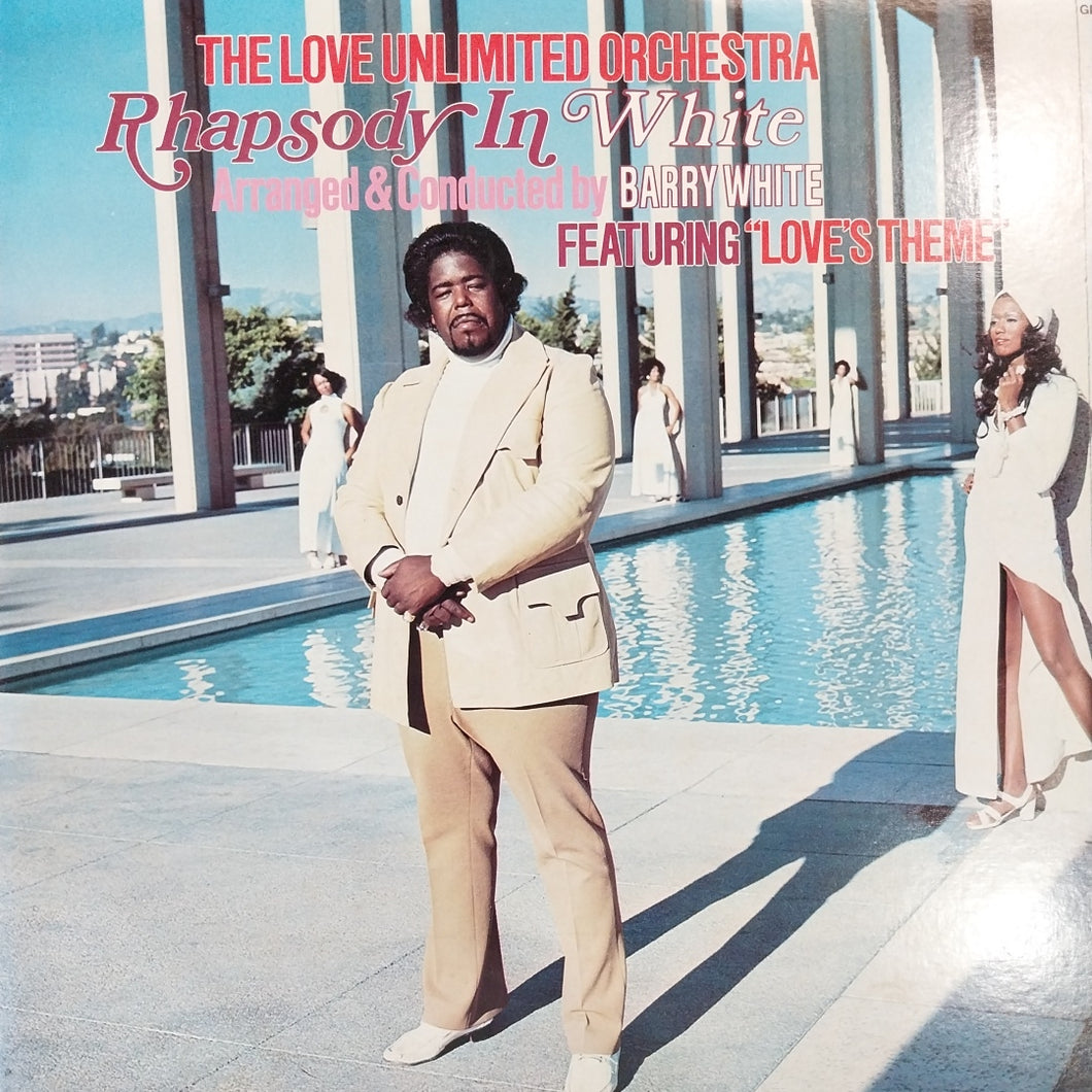 BARRY WHITE - RHAPSODY IN WHITE (USED VINYL 1974 JAPANESE EX+/EX+)