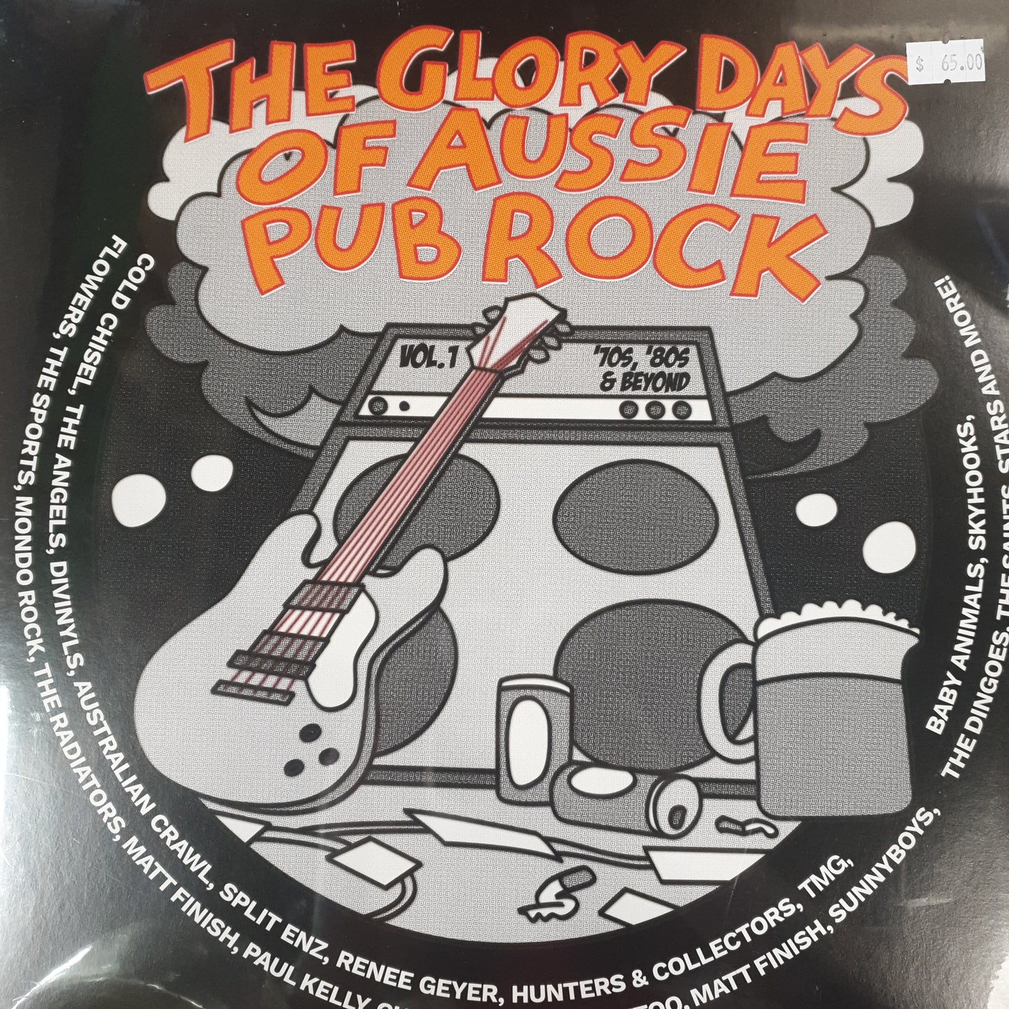 VARIOUS ARTISTS - THE GLORY DAYS OF AUSSIE PUB ROCK (2LP) VINYL