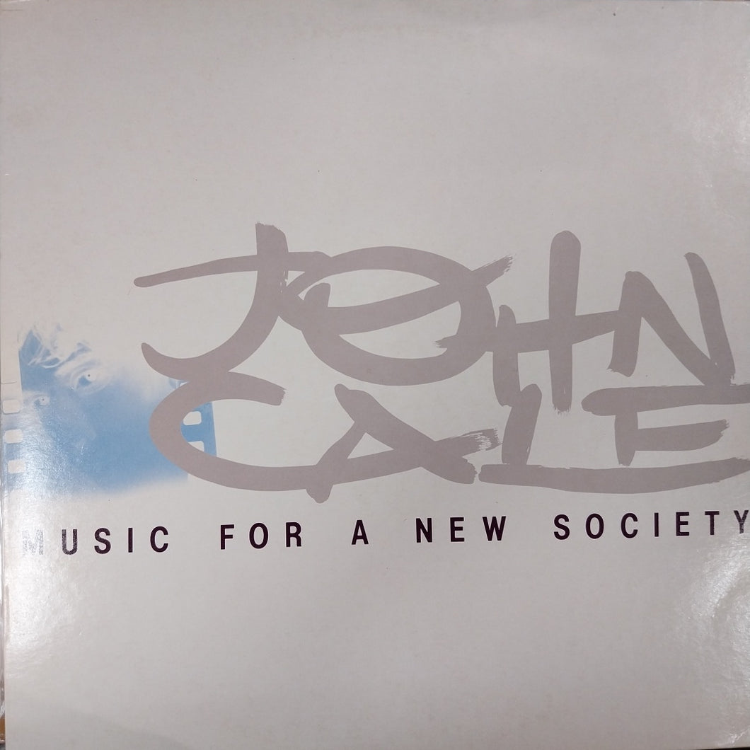 JOHN CALE - MUSIC FOR A NEW SOCIETY (USED VINYL 1982 U.K. M- EX+)
