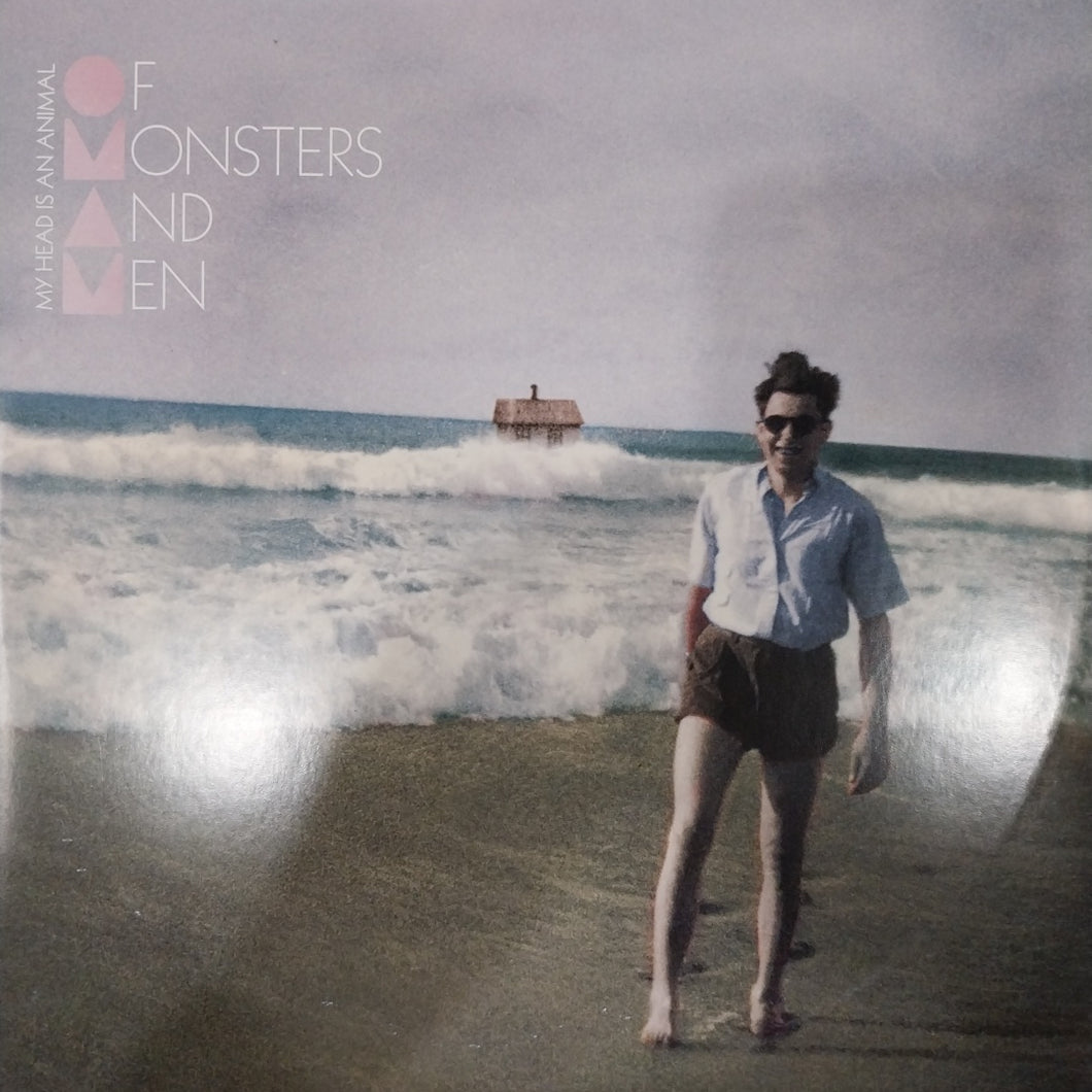 OF MONSTERS AND MEN - MY HEAD IS AN ANIMAL (USED VINYL 2011 EURO 2LP PINK VINYL M- M-)