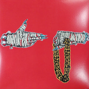 RUN THE JEWELS - 2 (USED VINYL 2022 U.S. RSD CLEAR RED/BLUE M- M-)