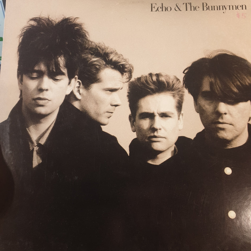ECHO AND THE BUNNYMEN - SELF TITLED (USED VINYL 1987 US EX+/EX-)