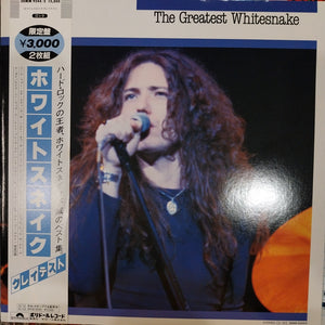 WHITESNAKE - THE GREATEST (USED VINYL 1983 JAPAN 2LP M- M-)