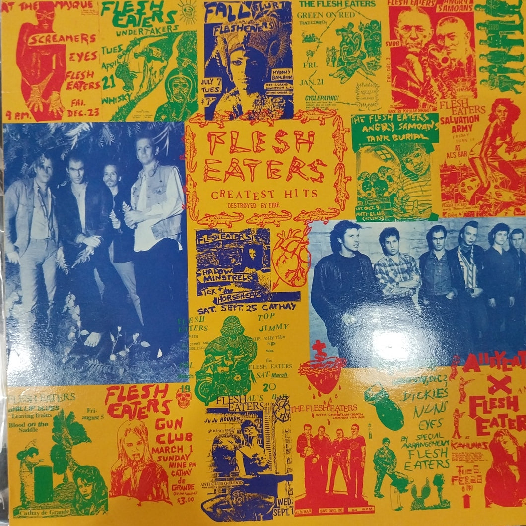 FLESH EATERS - GREATEST HITS (USED VINYL 1987 FRENCH EX+ EX+)