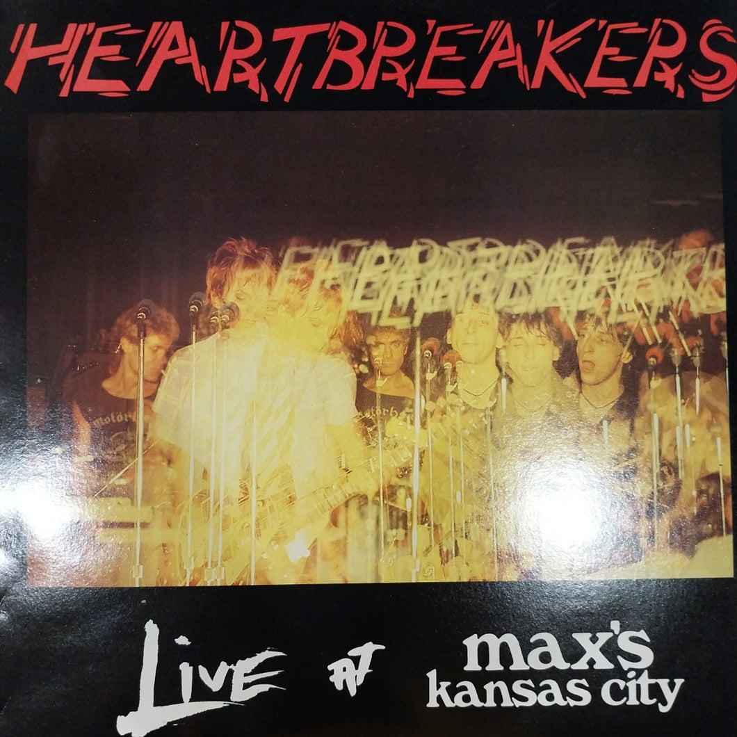 HEARTBREAKERS - LIVE AT MAXS KANSAS CITY (USED VINYL 1979 U.K. M- M-)