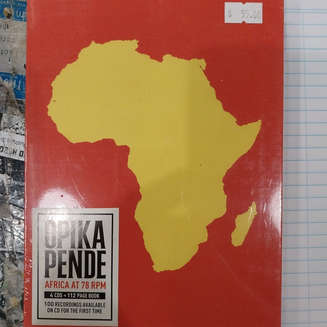 OPIKA PENDE - AFRICA AT 78 RPM (4CD BOX SET)