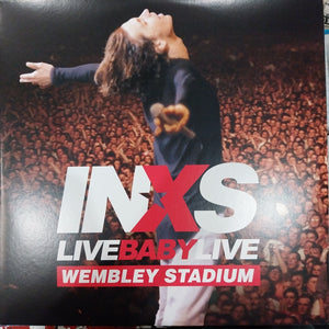 INXS - LIVE BABY LIVE WEBLEY STADIUM (USED VINYL 2019 EURO 3LP M- M-)