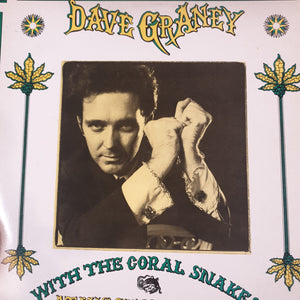 DAVE GRANEY AND THE CORAL SNAKES - AT HIS STONE BEACH (EP) (USED VINYL 1988 UK EX+/EX+)