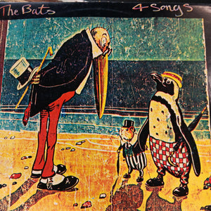 BATS - 4 SONGS (EP) (USED VINYL 1988 NZ M-/EX)