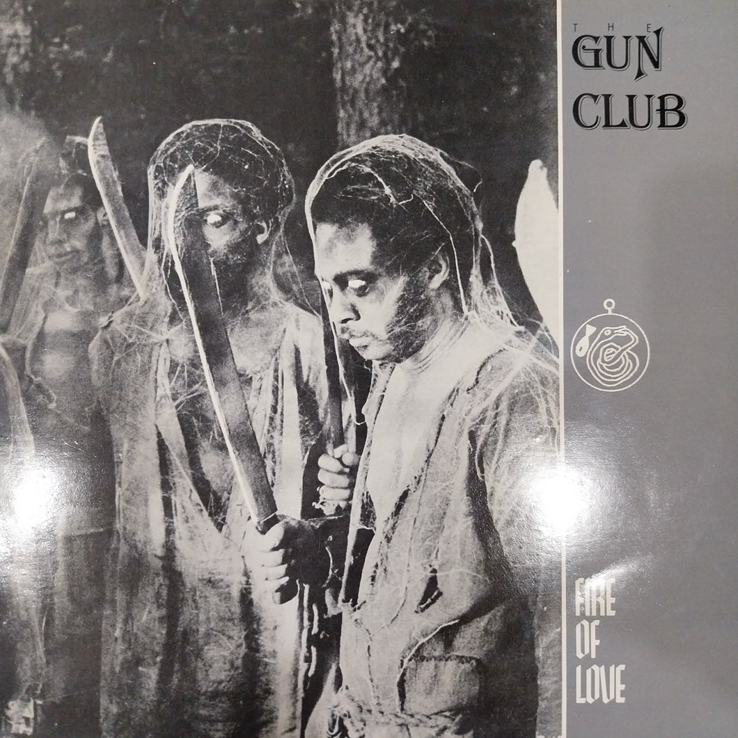 GUN CLUB - FIRE OF LOVE (USED VINYL 1982 FRENCH FIRST PRESSING EX- EX)