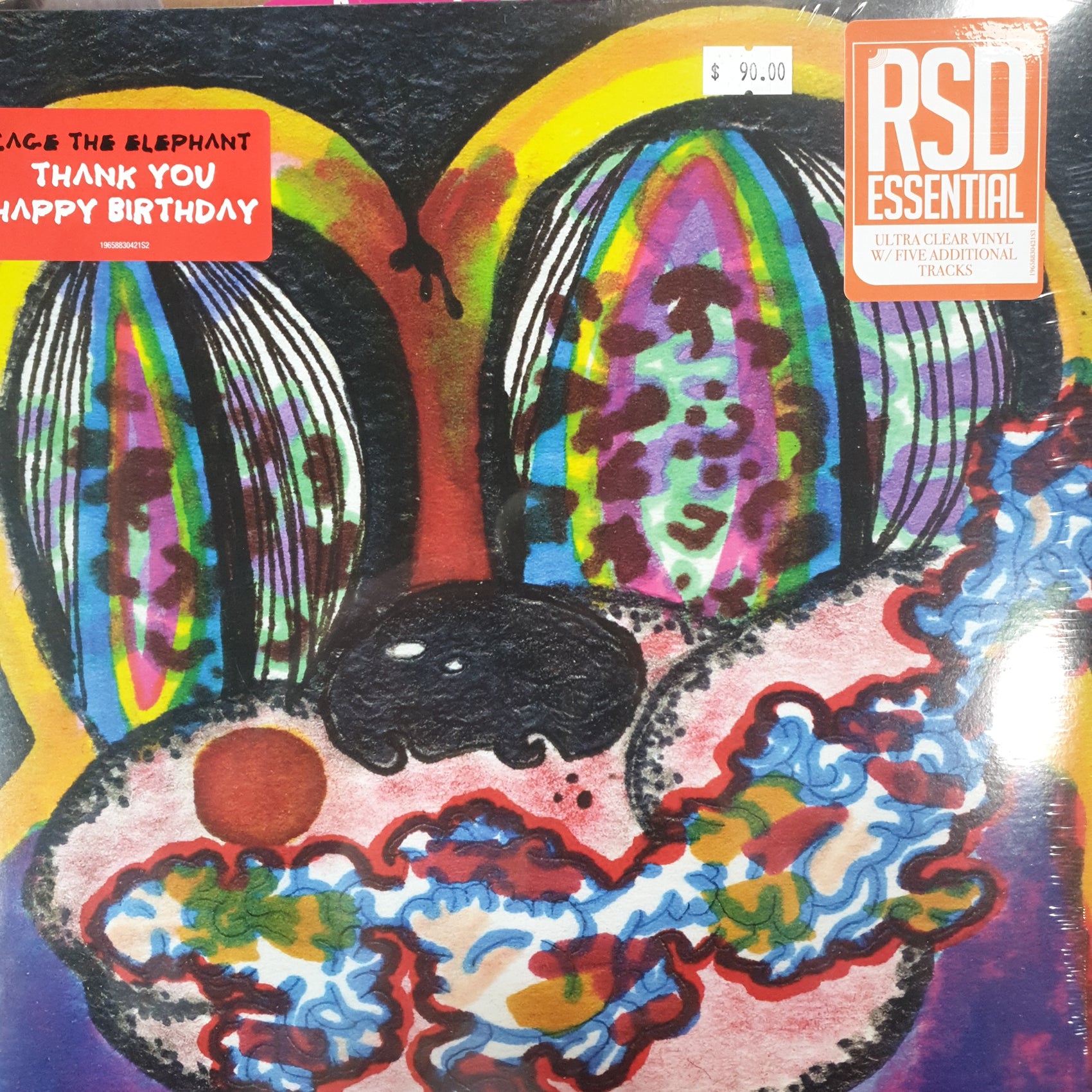 CAGE THE ELEPHANT - THANK YOU HAPPY BIRTHDAY (COLOURED) (2LP) VINYL