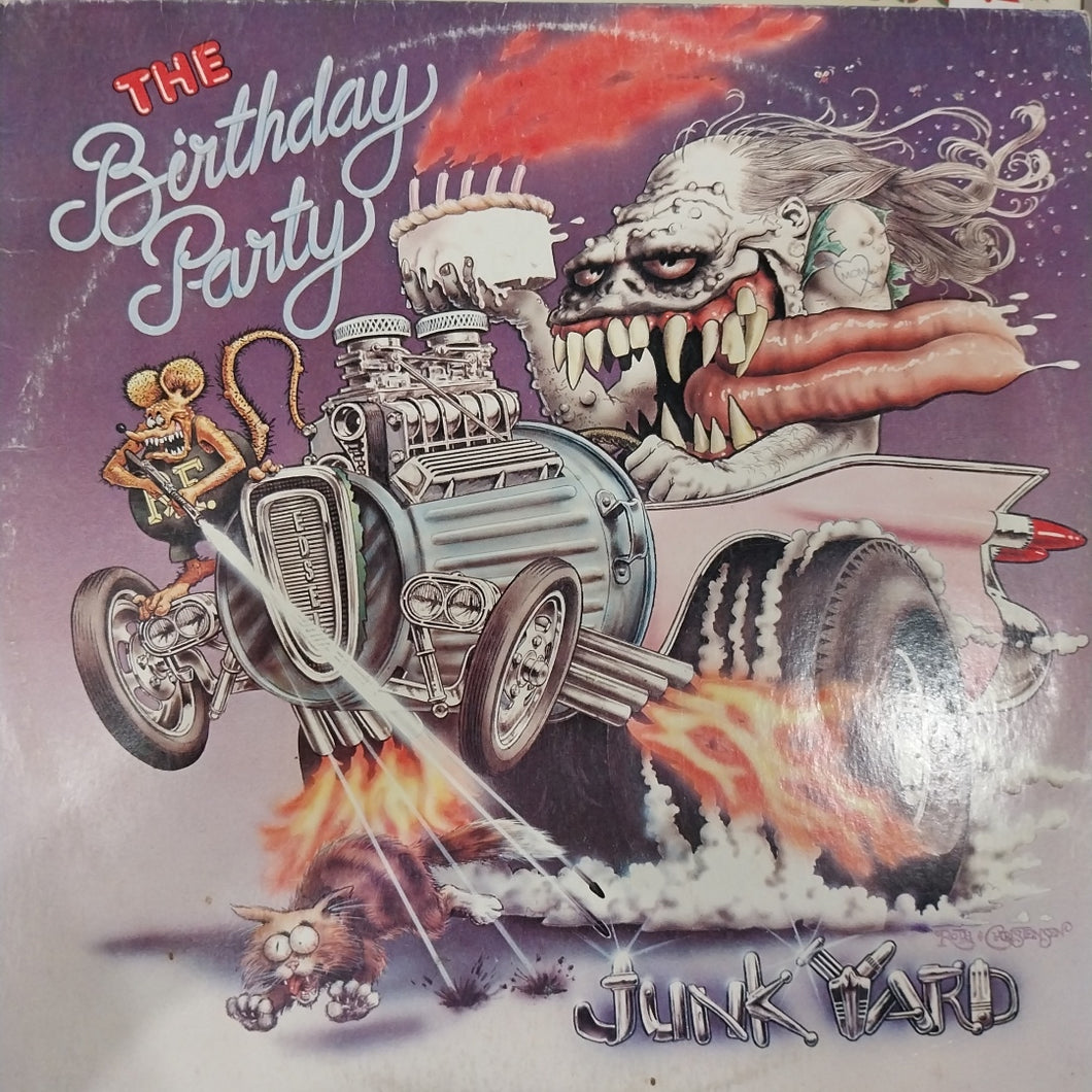 BIRTHDAY PARTY - JUNKYARD (USED VINYL 1982 AUS FIRST PRESSING EX+ EX-)