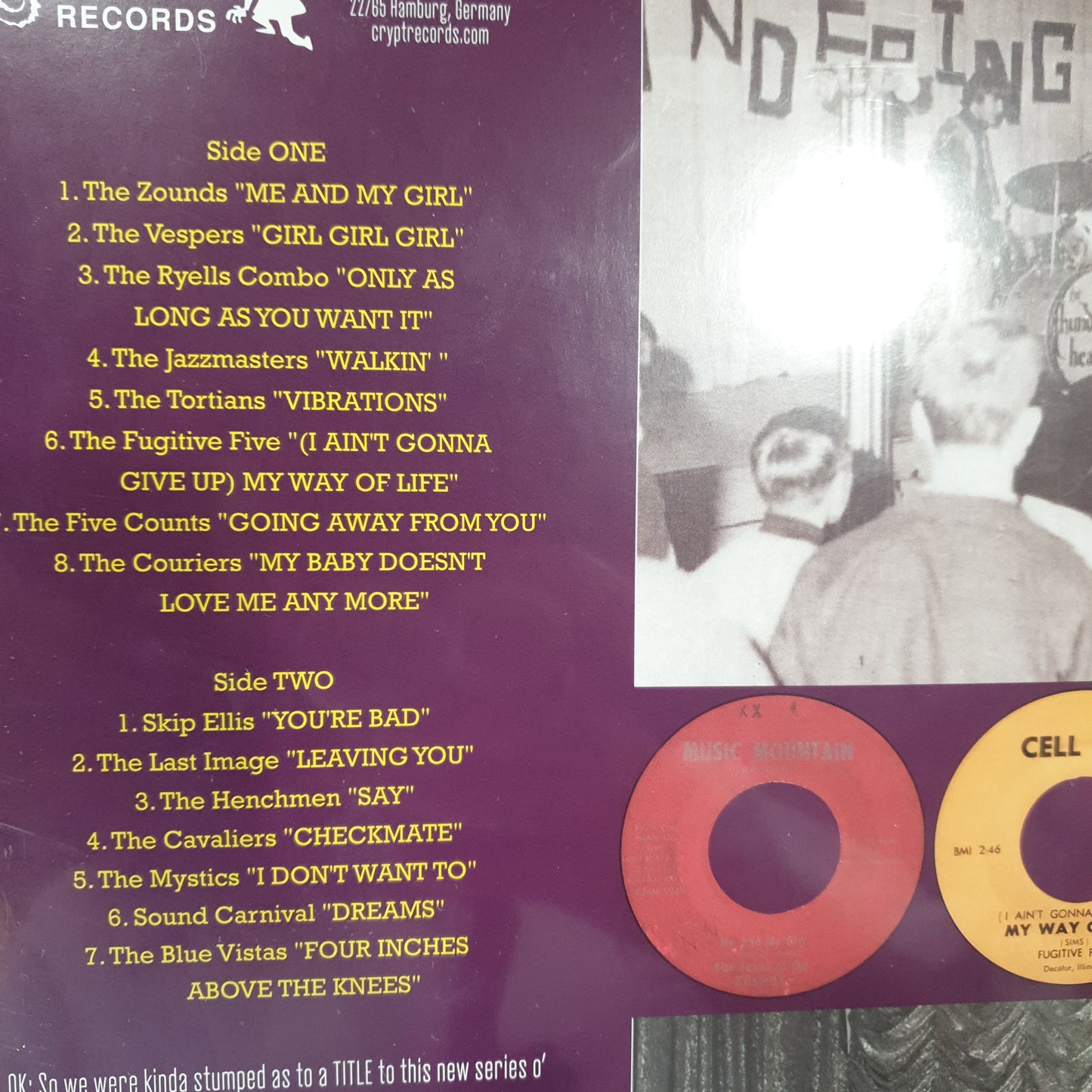 VARIOUS ARTISTS - LAST OF THE GARAGE PUNK UNKNOWNS: VOL 4 VINYL