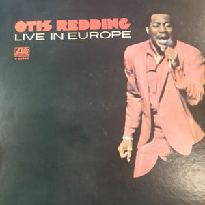 OTIS REDDING - LIVE IN EUROPE (USED VINYL 1972 JAPANESE EX+/EX-)