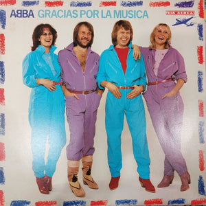 ABBA - GRACIAS POR LA MUSICA (ABBA SINGS IN SPANISH)(USED VINYL 1980 JAPAN RED M- EX)