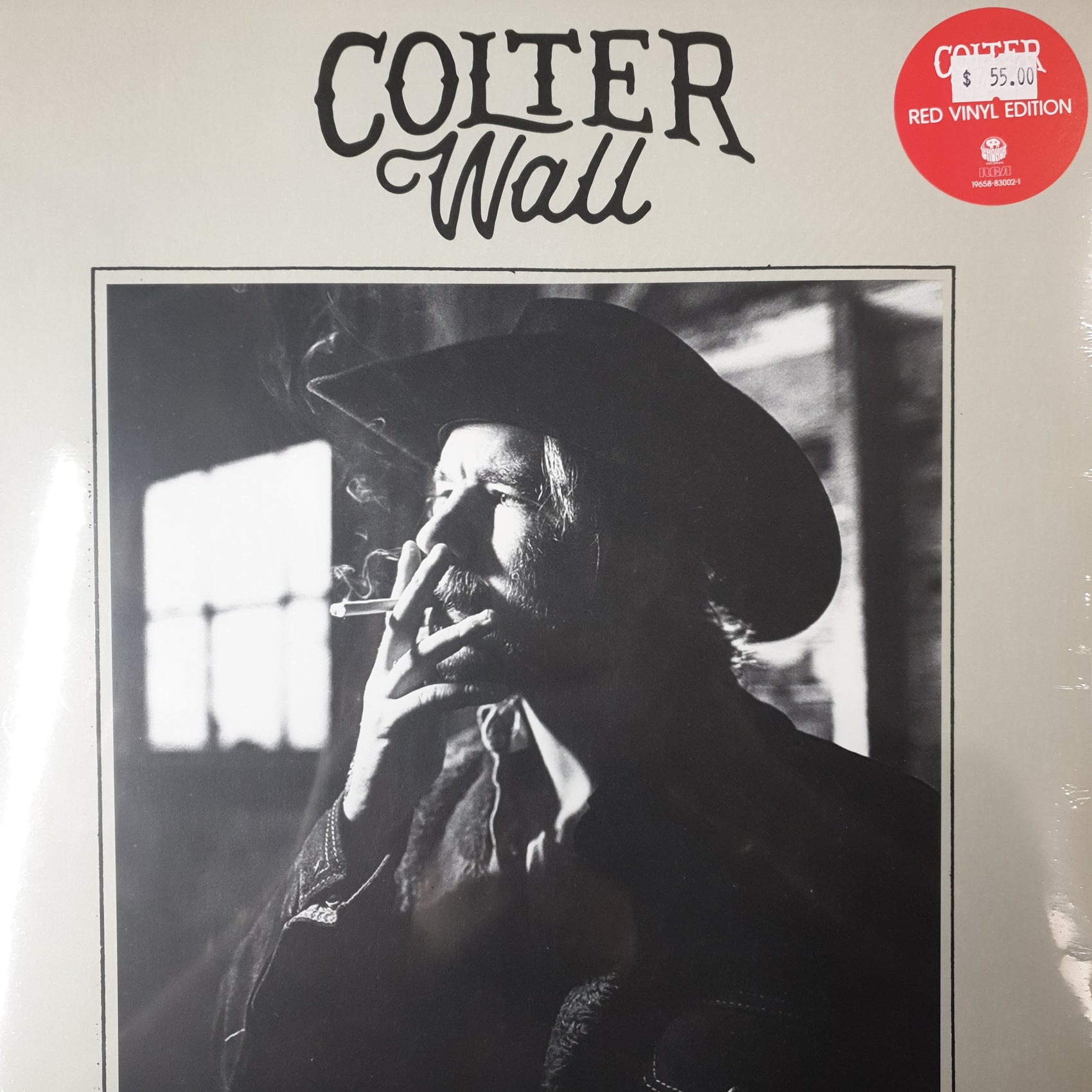 COLTER WALL - COLTER WALL (RED COLOURED) VINYL