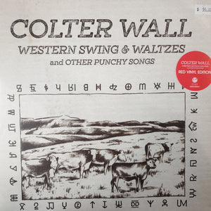 COLTER WALL - WESTERN SWING & WALTZES (RED COLOURED) VINYL