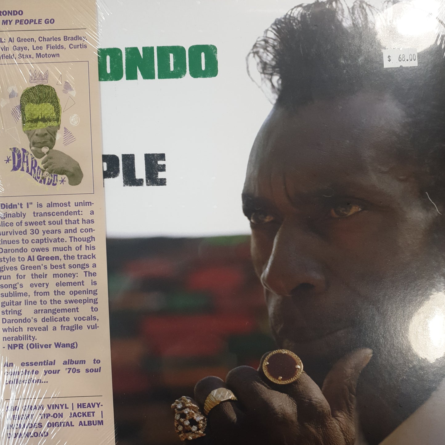 DARONDO - LET MY PEOPLE GO VINYL