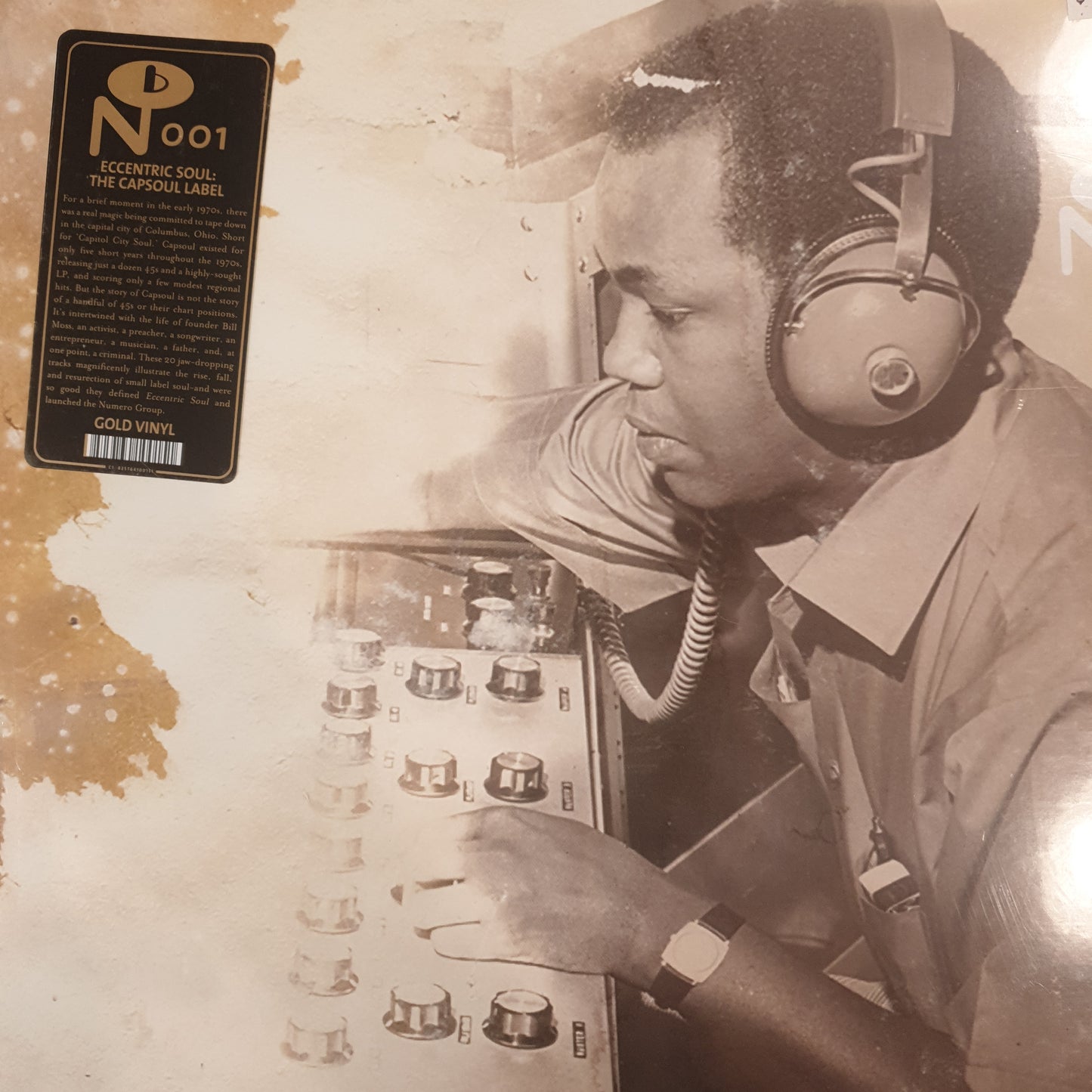 VARIOUS ARTISTS - ECCENTRIC SOUL: THE CAPSOUL LABEL (GOLD COLOURED) (2LP) VINYL