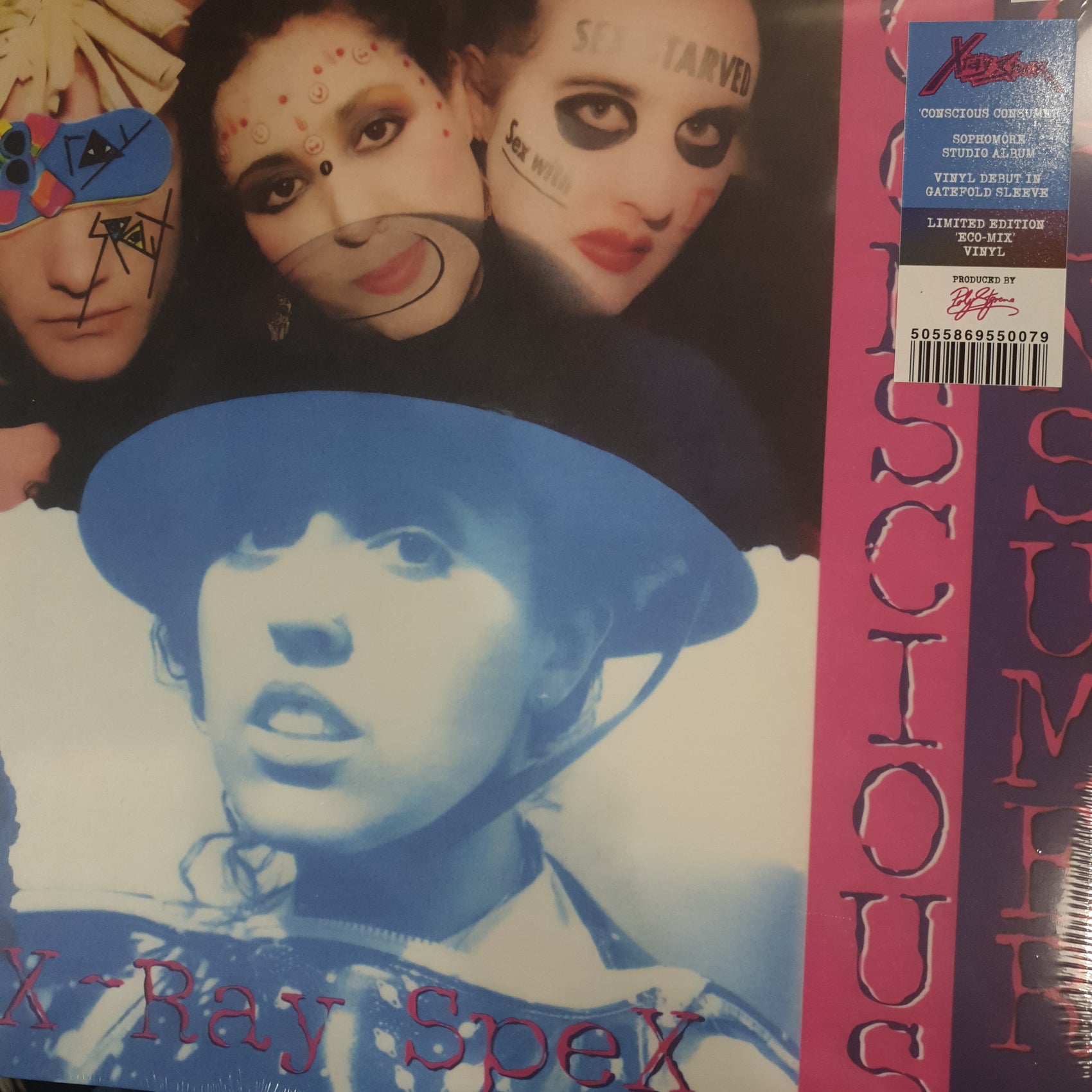 XRAY SPEX - CONSCIOUS CONSUMER (ECO MIX COLOURED) VINYL
