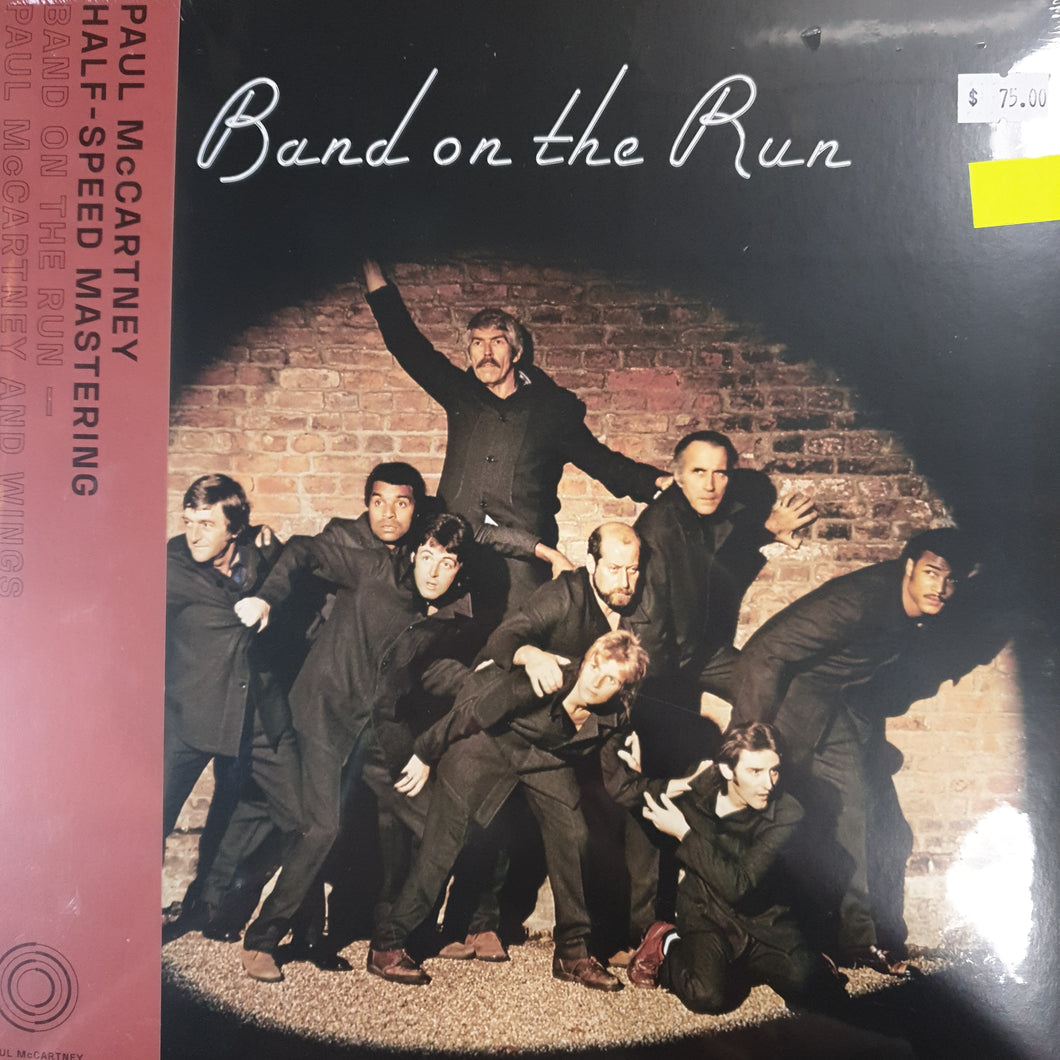 PAUL MCCARTNEY & WINGS - BAND ON THE RUN (HALF SPEED MASTERED) VINYL