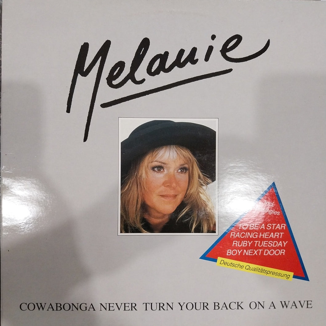 MELANIE - COWABUNGA NEVER TURN YOUR BACK ON A WAVE (USED VINYL 1988 GERMAN M- EX+)