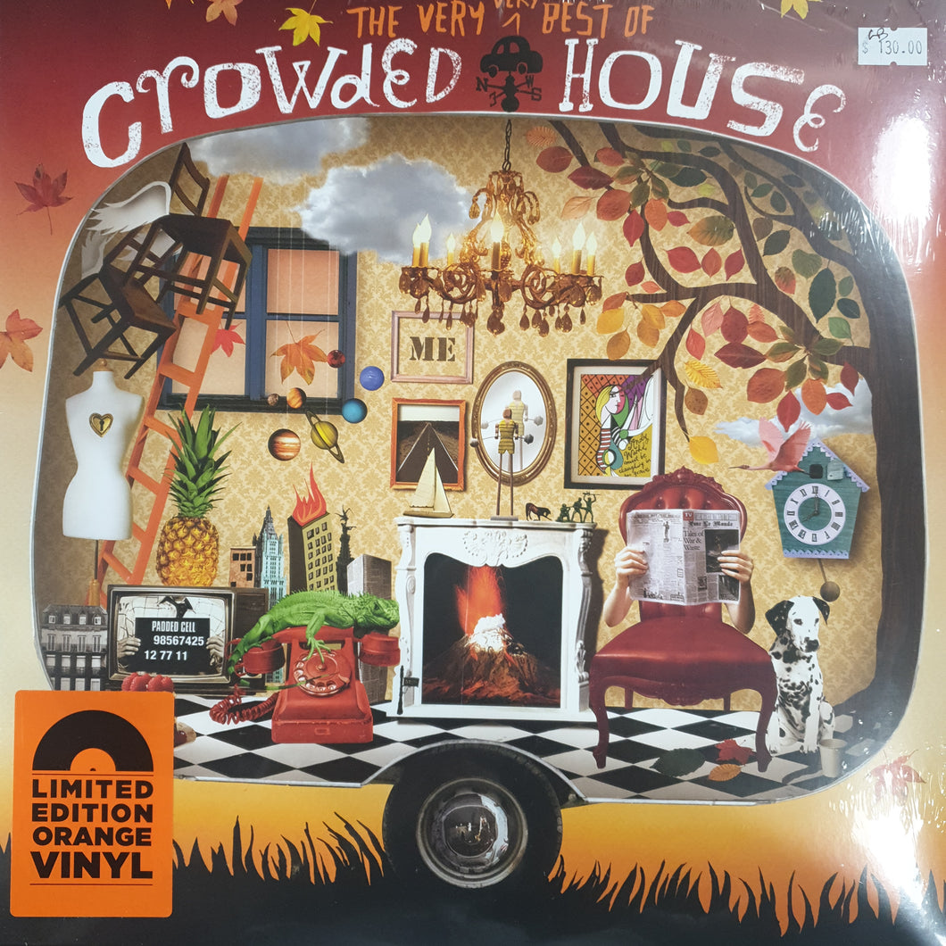 CROWDED HOUSE - THE VERY VERY BEST OF CROWDED HOUSE (ORANGE COLOURED) (2LP) VINYL