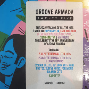 GROOVE ARMADA - TWENTY FIVE (2LPx2CD) BOX SET