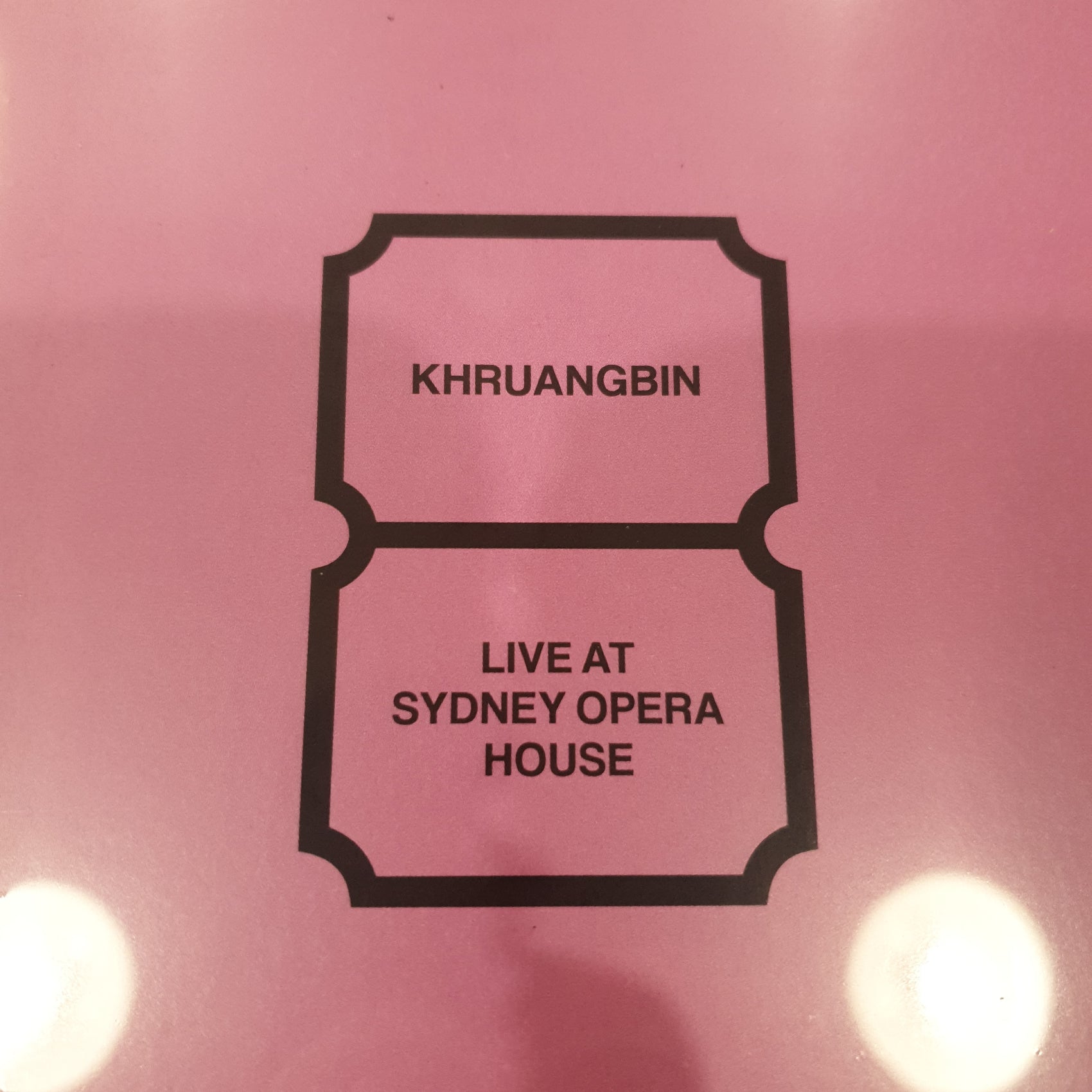 KHRUANGBIN - LIVE AT SYDNEY OPERA HOUSE (2LP) VINYL